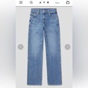 AYR Jean | THE STANCE in wash/color “LOSE CONTROL” | Size 33